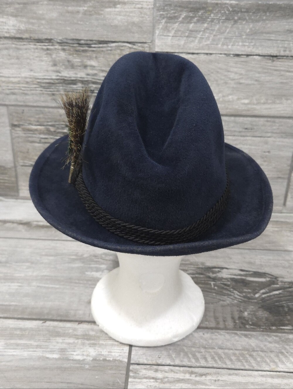 Vintage Handcrafted ORIGINAL ISCHLER HUT T-Alpine/Tyrolean Style Trachten Hat - Picture 5 of 16